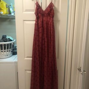 Beautiful silk Maxi dress